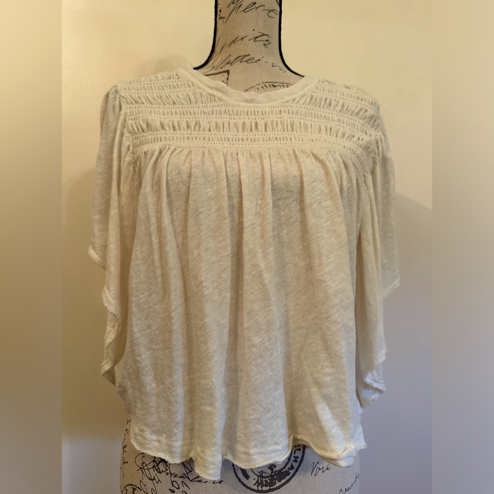 Free People Ruffle Up Top